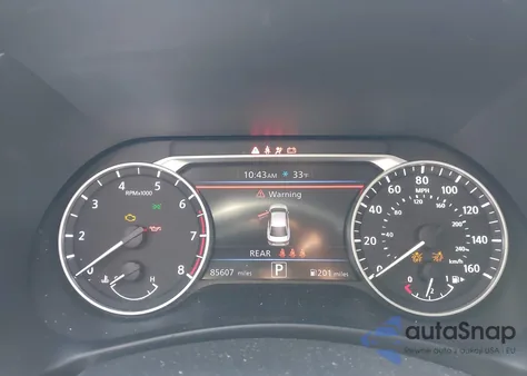 2022 Nissan Sentra Sv Xtronic Cvt z USA, uszkodzony, nr VIN 3N1AB8CV6NY271472